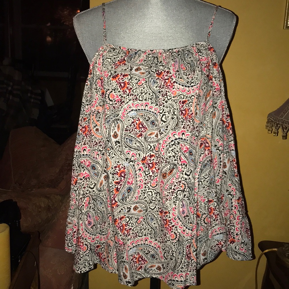 An off the shoulder top